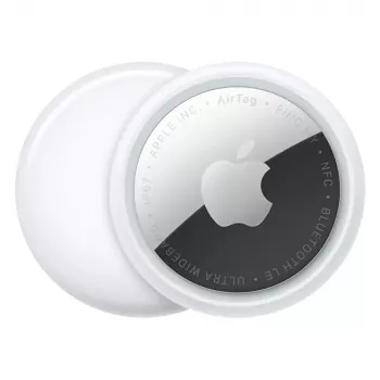Apple AirTag 4-paka — Sudrabbalts, CR2032, 11.8 g, Ø 31.9 mm