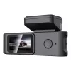 Auto reģistrators DAHUA S5PRO 4K Ultra HD divas kameras, 1.47 collu ekrāns, MicroSD līdz 128 GB, USB-C, DC barošana, melns