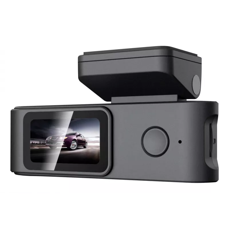 Auto reģistrators DAHUA S5PRO 4K Ultra HD divas kameras, 1.47 collu ekrāns, MicroSD līdz 128 GB, USB-C, DC barošana, melns