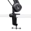 Podkāsta mikrofons TRUST GXT 270 Emita II+ — Kondensatora USB, vads, metāla korpuss, melns, 2,5 m kabelis
