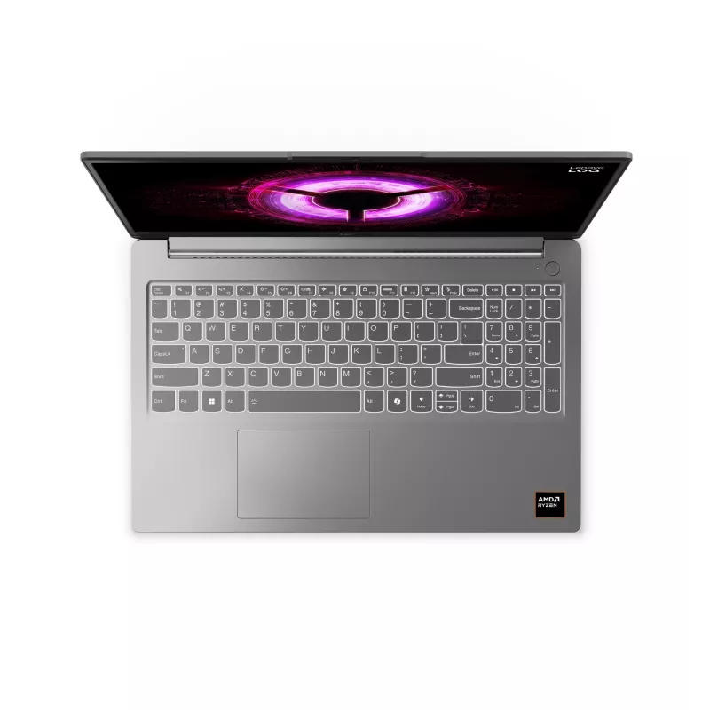 Lenovo LOQ 15ARP10E klēpjdators, AMD Ryzen™ 7 7735HS, 15.6 inch Full HD, 16 GB DDR5, 1 TB SSD, NVIDIA GeForce RTX 3050, pelēks