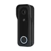 Video durvju zvans TRUST DOORCAM-3000 Melns, 3 MP, Wi-Fi 2.4 GHz, MicroSD līdz 256 GB, Akumulators/USB (8–24 V)
