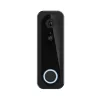 Video durvju zvans TRUST DOORCAM-3000 Melns, 3 MP, Wi-Fi 2.4 GHz, MicroSD līdz 256 GB, Akumulators/USB (8–24 V)