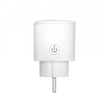 Viedais kontaktdakšs TRUST 71301 — Wi‑Fi iekštelpu ligzda, 3000 W, balta, 52×52×86 mm