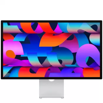 Apple Studio Display 27 collu 5K LED monitors, Standarta stikls, VESA stiprinājums, Sudraba