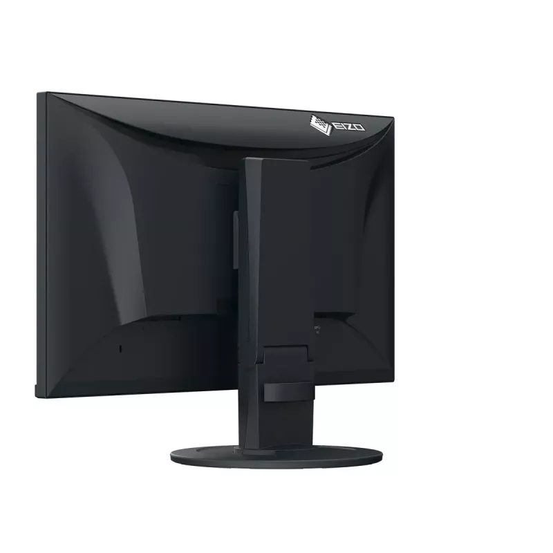 Datora monitors EIZO FlexScan EV2400R-BK 23.8 collas (60.5 cm) Full HD 1920x1080 IPS LCD, 5 ms, USB centrmezgls, skaļruņi, VESA, augstuma regulējams, melns