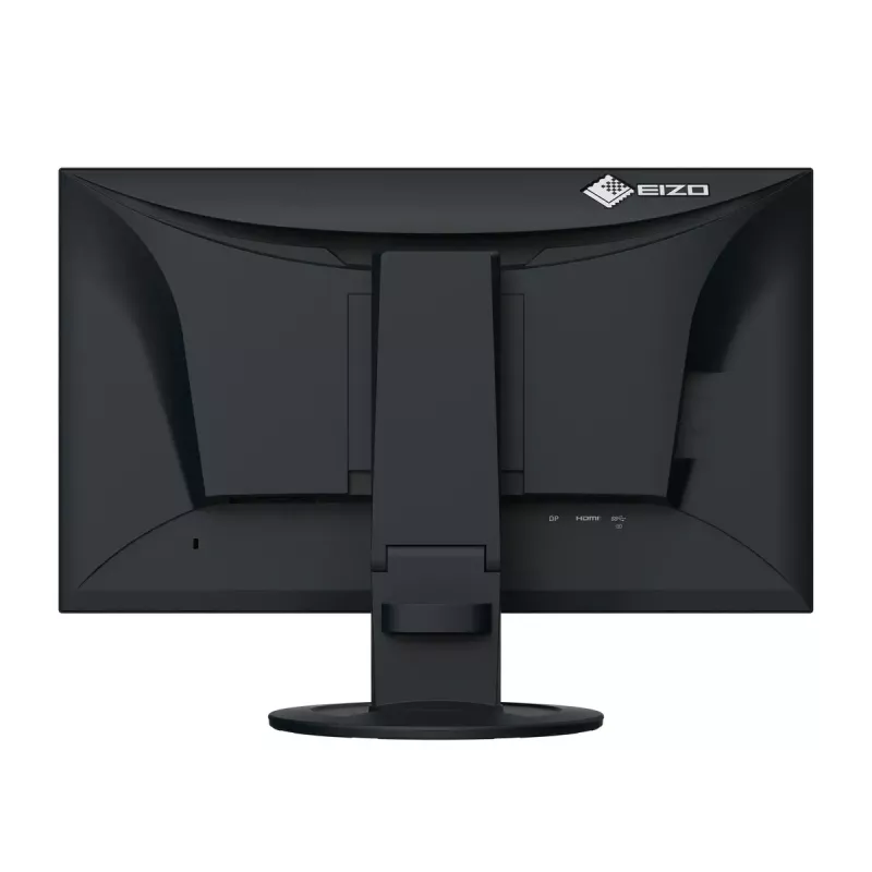 Datora monitors EIZO FlexScan EV2400R-BK 23.8 collas (60.5 cm) Full HD 1920x1080 IPS LCD, 5 ms, USB centrmezgls, skaļruņi, VESA, augstuma regulējams, melns