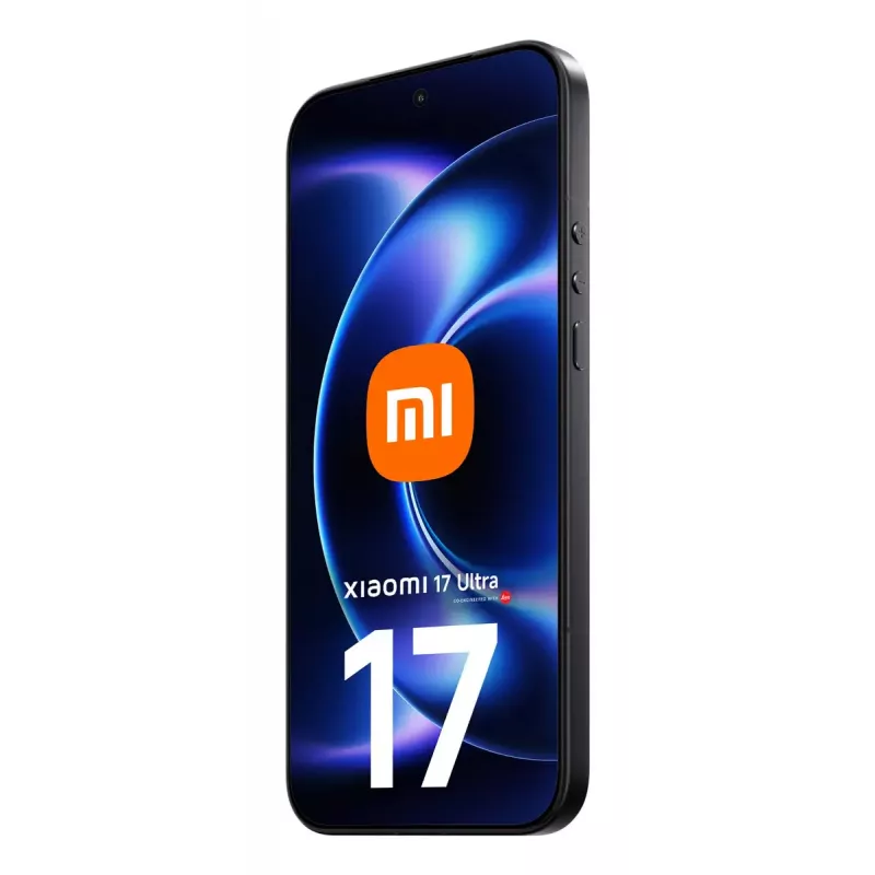 Viedtālrunis Xiaomi 17 Ultra, 6,9 collu (17,5 cm) displejs, Snapdragon 8 Elite Gen 5, 16 GB RAM, 512 GB, 50 MP trīskāršā kamera, 6000 mAh, Melns