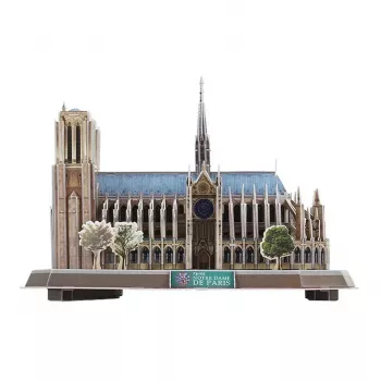 3D Puzle CubicFun Dievmātes katedrāle (Light) DA-20509