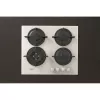 Whirlpool AKT 625/WH Iebūvējamā gāzes plīts virsma, 60 cm, 4 degļi, melna/balta
