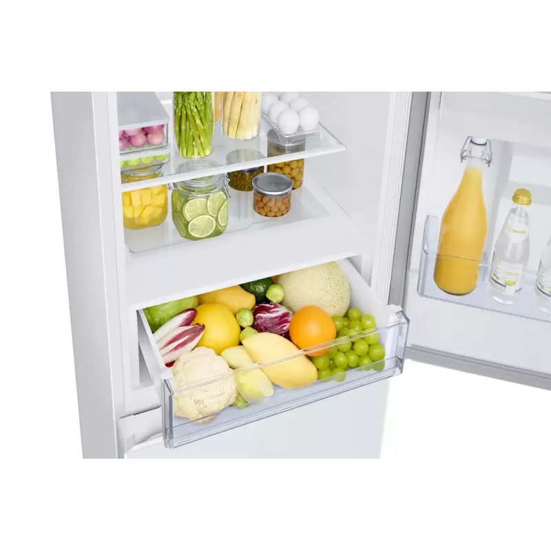 Brīvstāvošs ledusskapis Samsung RB34C672EWW – 344 L (Ledusskapis 230 L / Saldētava 114 L), No Frost, Balts