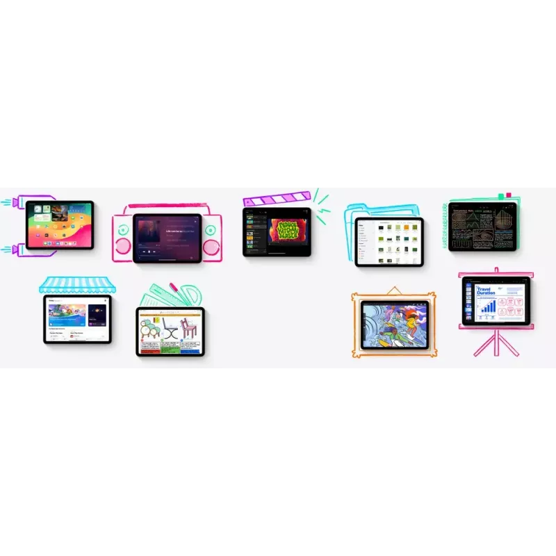 Planšetdators Apple iPad 11 collu A16 512 GB iPadOS 18 Rozā