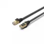 Tīkla kabelis UNITEK C1897BK-3M RJ-45 Cat7 3m Melns