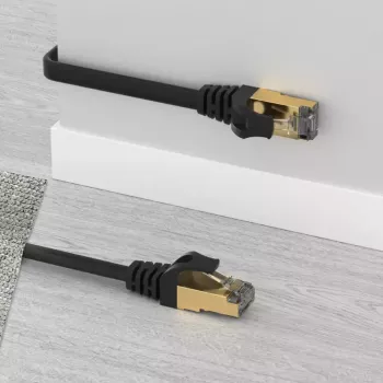 Tīkla kabelis UNITEK C1897BK-5M RJ-45 Cat7 5m Melns