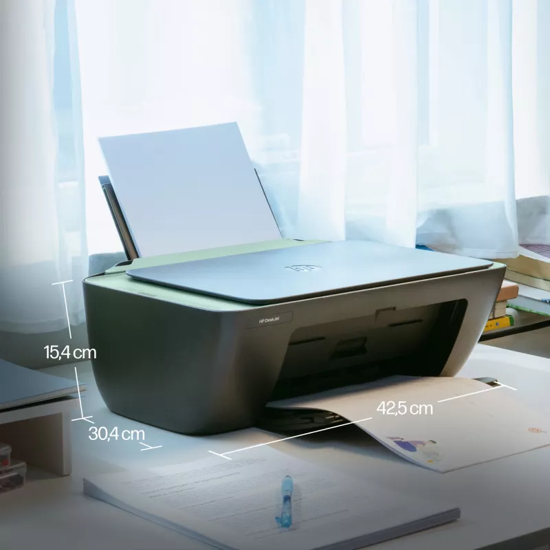 Daudzfunkciju tintes printeris HP DeskJet 2923 — krāsains, Wi‑Fi, A4, 4800x1200 DPI