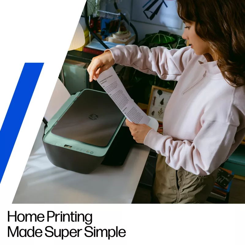 Daudzfunkciju tintes printeris HP DeskJet 2923 — krāsains, Wi‑Fi, A4, 4800x1200 DPI