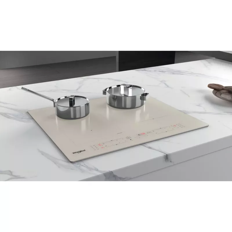 Whirlpool WLB6860NE/S Sudraba Iebūvējamā Indukcijas Plīts 4 Zonas