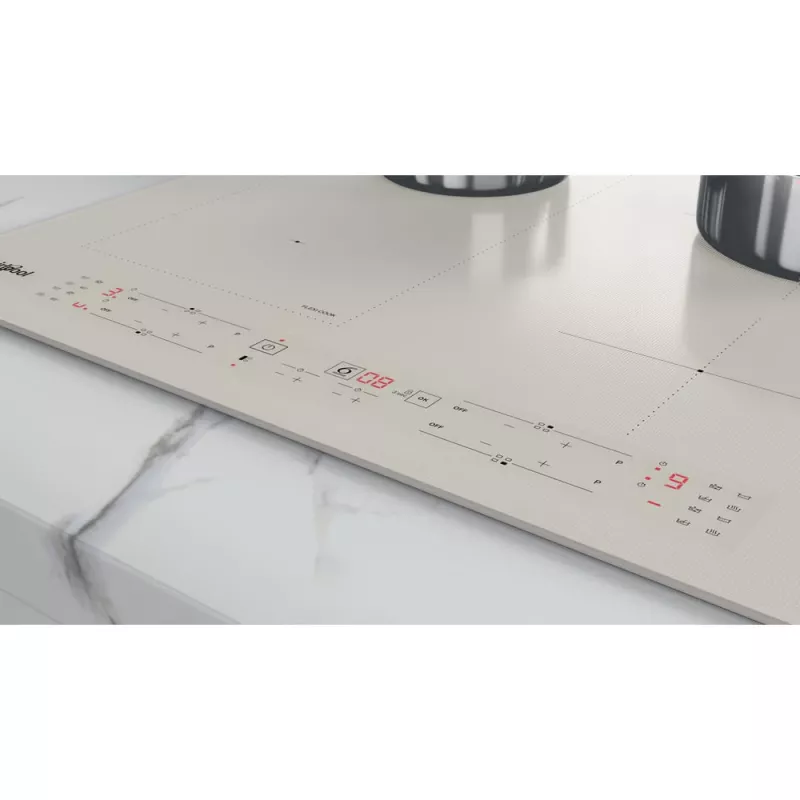 Whirlpool WLB6860NE/S Sudraba Iebūvējamā Indukcijas Plīts 4 Zonas