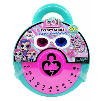Mini lelle L.O.L. Surprise! Eye Spy Ultimate Unboxing Daudzkrāsains