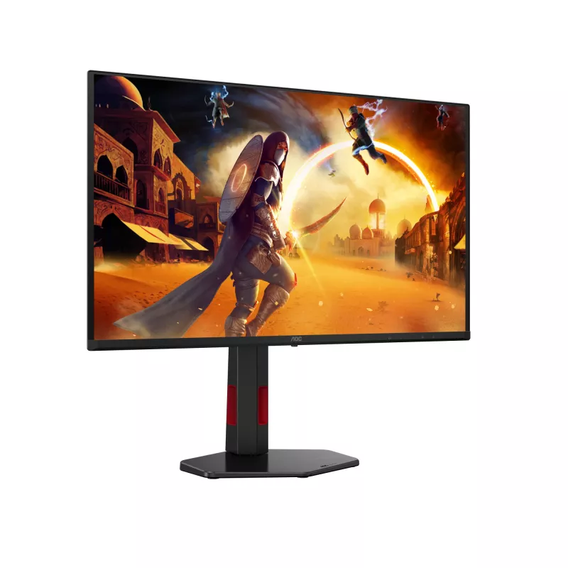 AOC G4 Q27G4SDR datora monitors 67,3 cm (26,5 collas) 2560 x 1440 pikseļi Quad HD QD-OLED Melns, Sarkans