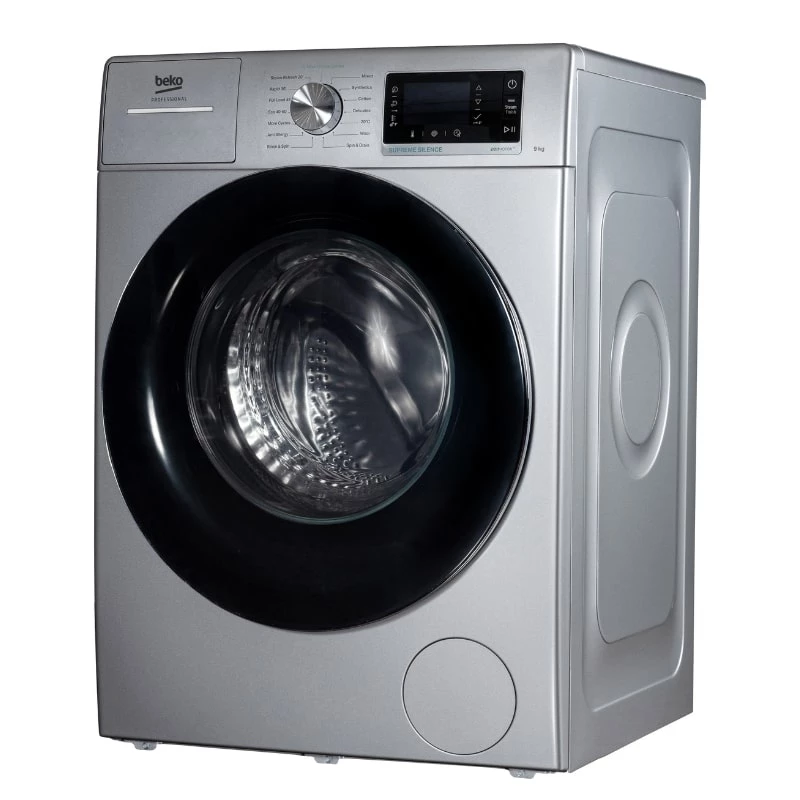 Veļas mazgājamā mašīna BEKO AWB 912S/PRO BP — 9 kg, 1200 apgr./min, nerūsējošais tērauds