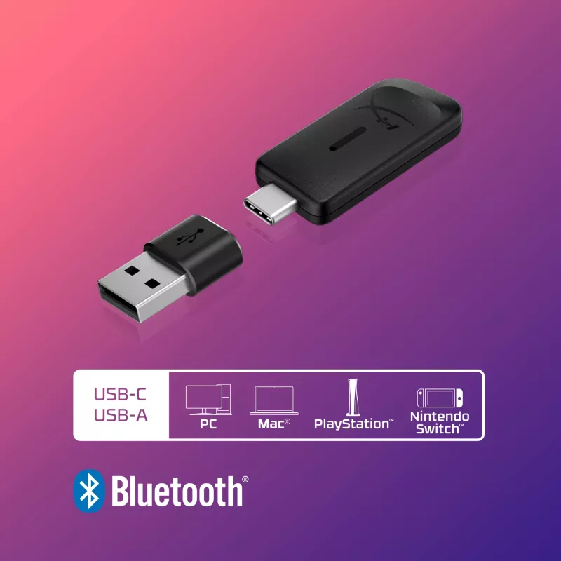 HyperX Cloud III S Wireless - Spēļu austiņas (Melna)