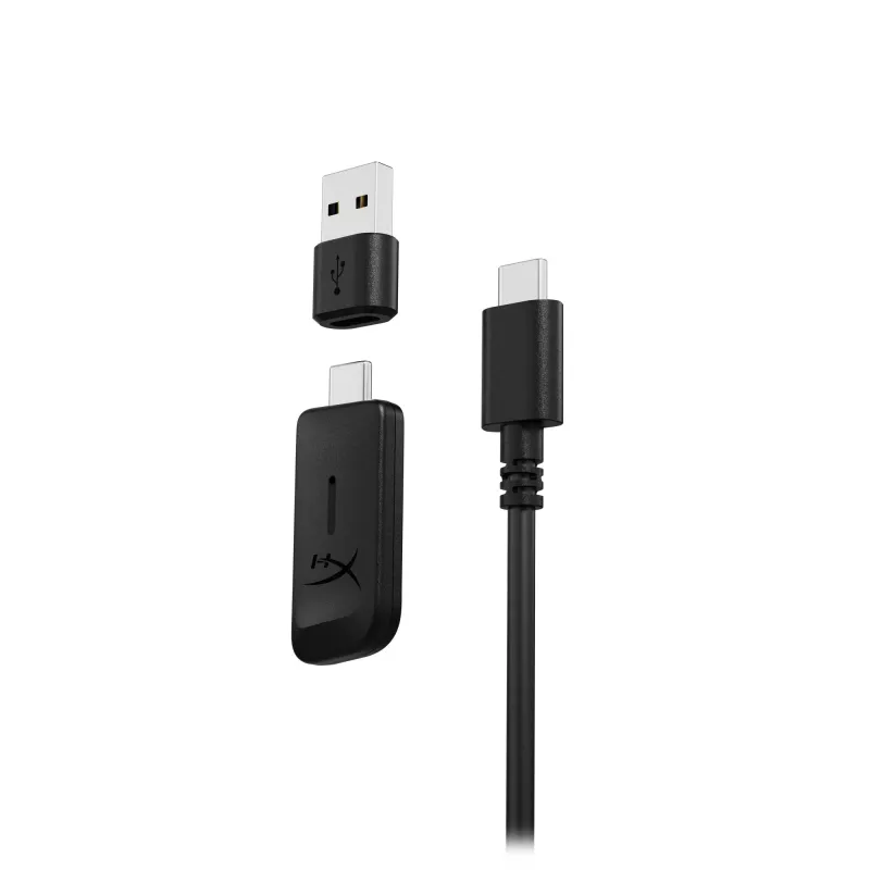 HyperX Cloud III S Wireless - Spēļu austiņas (Melna)