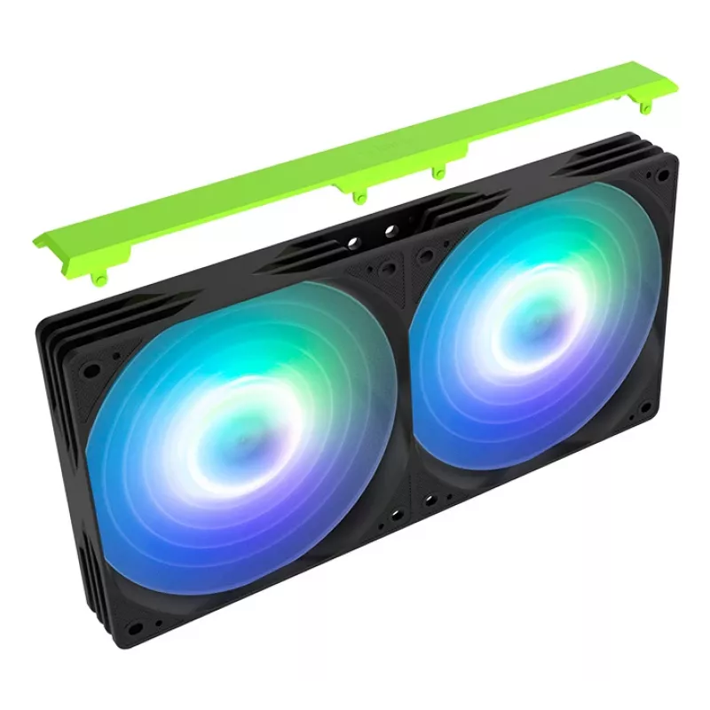 Zalman ALPHA2 SE A24 240 mm AIO šķidruma procesora dzesēšanas sistēma, melna