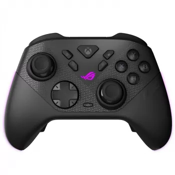 Spēļu kontrolieris ASUS ROG Raikiri II XBox WL — Bluetooth, RF, USB Type-C, PC/Xbox One/Series S/X, Melns, 2.5 m kabelis, līdz 50 h akumulators
