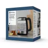 Electrolux E4GK1-4GB elektriskā tējkanna 1.7 L 2200 W Melna, Nerūsējošais tērauds, Caurspīdīga