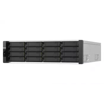 QNAP ES1686dc R2 NAS Rack (3U) Intel® Xeon® D D-2142IT 48 GB DDR4 0 TB QNAP QES Melns, Pelēks
