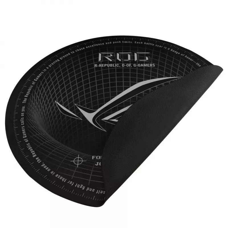 Grīdas paklājs ASUS ROG Cosmic Mat II OS111, apaļš 117 cm diametrs spēļu vai biroja krēslam