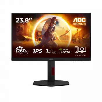 AOC G4 24G4ZR dators monitors 23.8 collu Full HD 260Hz (OC) ātrs IPS panelis