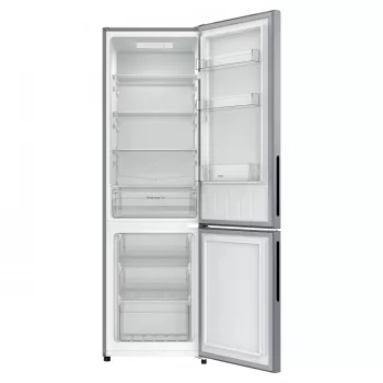 Candy City Combi CCG3L517ES brīvi stāvošs ledusskapis 262 L sudraba krāsā
