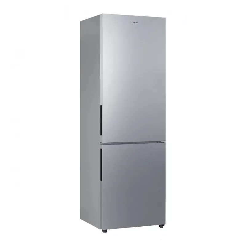 Candy City Combi CCG3L517ES brīvi stāvošs ledusskapis 262 L sudraba krāsā