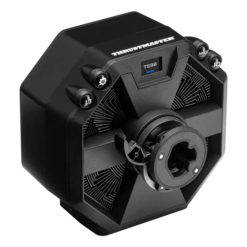 Sacensību stūres pamatne Thrustmaster T598 — Melna, 210×165×210 mm, 4.7 kg