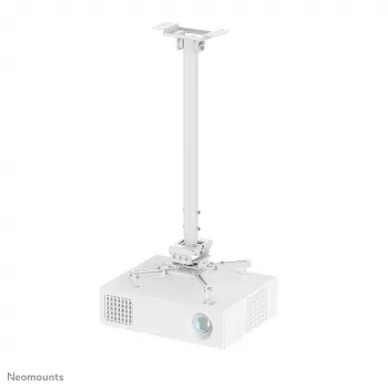 Neomounts CL25-550WH1 Griestu projektora stiprinājums - augstums 74,5-114,5 cm - viegla uzstādīšana - pilna kustība