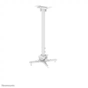Neomounts CL25-550WH1 Griestu projektora stiprinājums - augstums 74,5-114,5 cm - viegla uzstādīšana - pilna kustība
