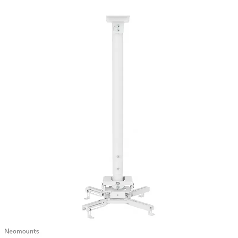 Neomounts CL25-550WH1 Griestu projektora stiprinājums - augstums 74,5-114,5 cm - viegla uzstādīšana - pilna kustība