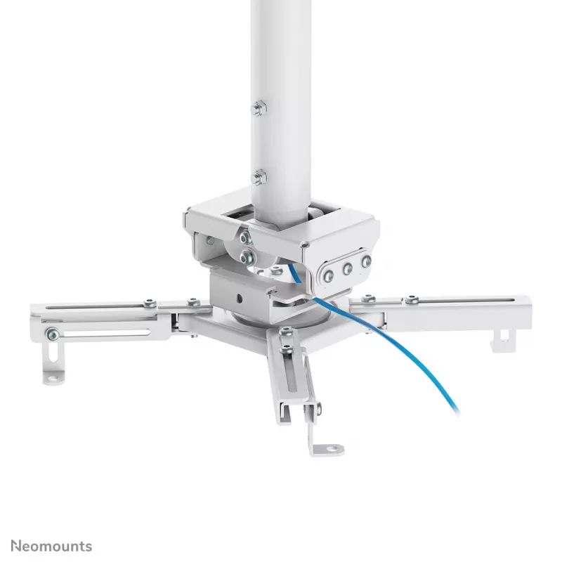 Neomounts CL25-550WH1 Griestu projektora stiprinājums - augstums 74,5-114,5 cm - viegla uzstādīšana - pilna kustība