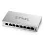 Pārvaldāms L2 Gigabit Ethernet slēdzis Zyxel GS1200-8V3 — 8x RJ-45 10/100/1000, 16 Gbit/s, MAC 4000, galddatora, pelēks