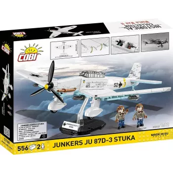 Cobi Bloki Junkers JU 87D-3 Stuka būvkomplekts 556 gabali