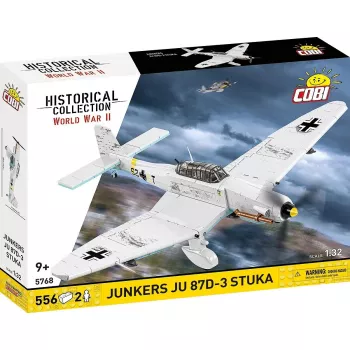 Cobi Bloki Junkers JU 87D-3 Stuka būvkomplekts 556 gabali