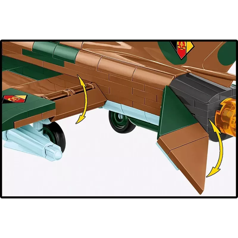 Cobi MiG-21 modelis 396 detaļas – Cobi klucīšu konstruktors