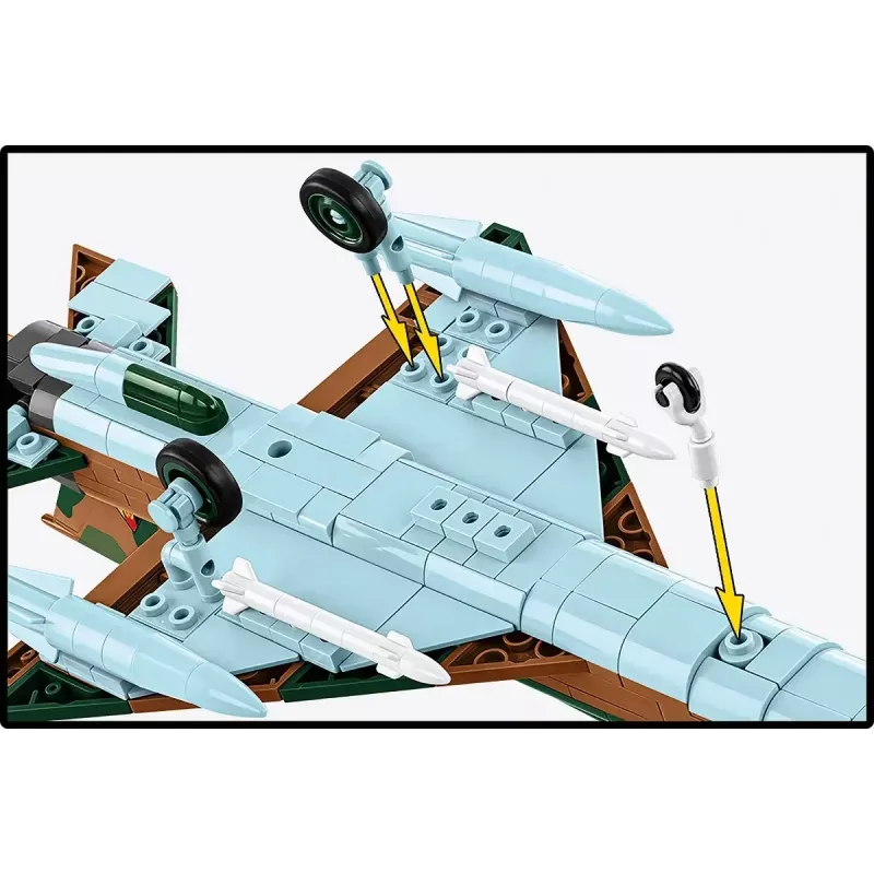 Cobi MiG-21 modelis 396 detaļas – Cobi klucīšu konstruktors