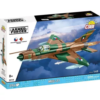 Cobi MiG-21 modelis 396 detaļas – Cobi klucīšu konstruktors