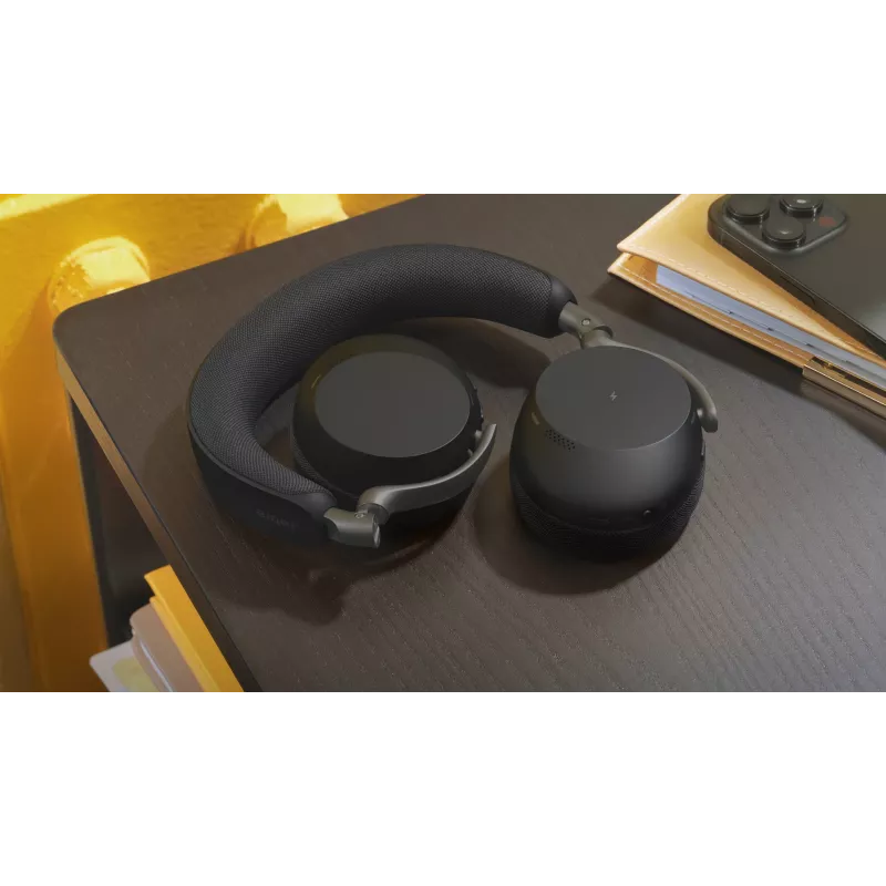 Jabra Evolve3 75 - UC Link390c (Bezvadu uzlādes paliktnis) - Melns