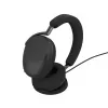 Jabra Evolve3 85 Bezvadu un vadu austiņas ar mikrofonu, USB-A, Bluetooth, Melna