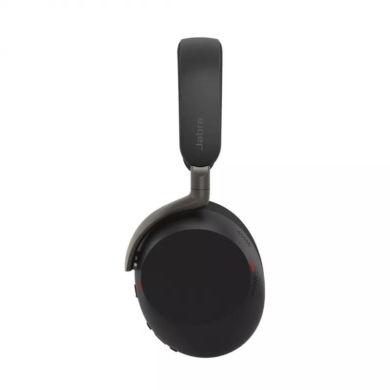 Jabra Evolve3 85 austiņas ar mikrofonu, vadu un bezvadu, galvas saite, zvaniem/mūzikai, USB Type-A, Bluetooth, melna