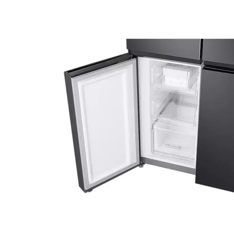 Samsung RF48A401EB4/EO saldētava-ledusskapis Side-by-Side brīvstāvošs 488 L Melns